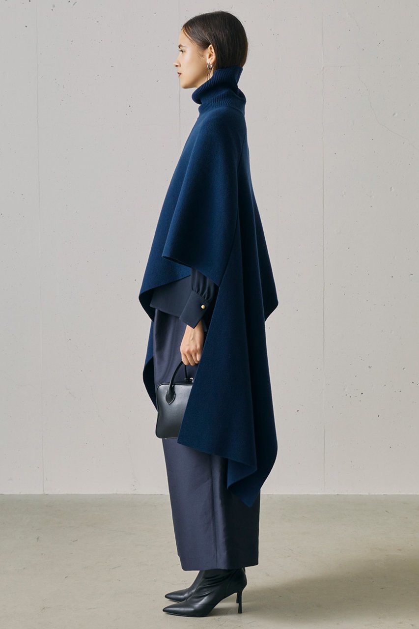 【ジェイドット/j.】のウルトラファインメリノハイネックポンチョ 人気、トレンドファッション・服の通販 founy(ファニー) 　ファッション　Fashion　レディースファッション　Fashion for Women　トップス・カットソー　Cut & Sew Tops　ニット　Knit Tops & Sweaters　カジュアルプルオーバー・ニットトップス　Pullovers & Knit Tops / Casual Pullovers　ハイネック　High Neck, Mock Neck　再入荷　Restock / Back in Stock　冬　Winter / This Winter　other-8|ID: prp329100004756662 ipo3291000000035872178