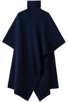 【ジェイドット/j.】のウルトラファインメリノハイネックポンチョ ネイビー|ID: prp329100004756662 ipo3291000000036469086