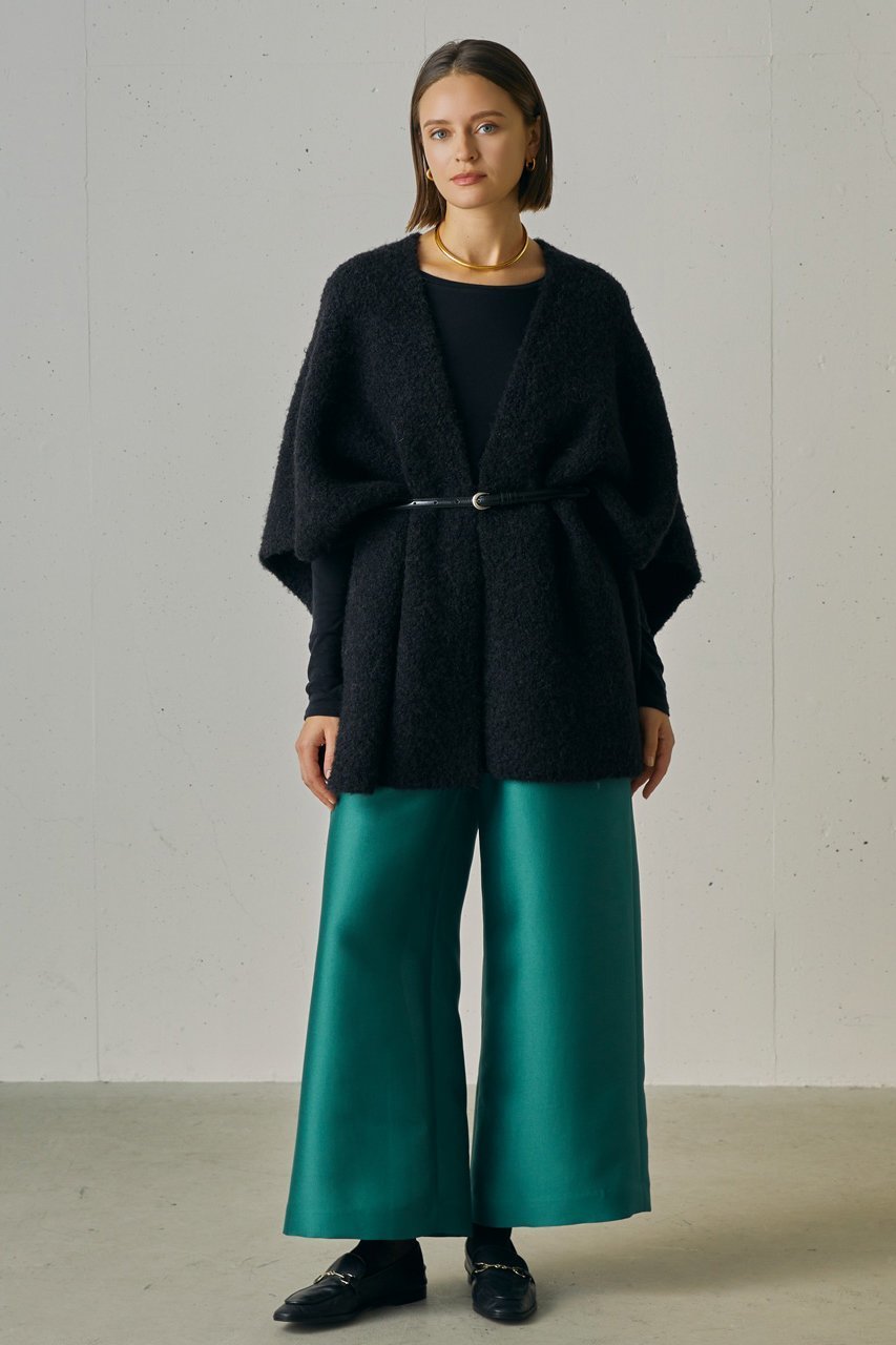 【ジェイドット/j.】のアルパカループヤーンストールコート 人気、トレンドファッション・服の通販 founy(ファニー) 　ファッション　Fashion　レディースファッション　Fashion for Women　アウター　Coat / Outerwear Collection　コート・ロングコート・ピーコート　Long Coats, Peacoats & More　ストール　Stole, Wrap　デニム　Denim, Jeans Material　ロング　Long, Long-Length　other-8|ID: prp329100004756663 ipo3291000000035513837