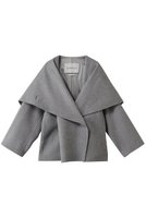 【デパリエ/DEPAREILLE】のウールダブルフェイスビッグカラーコート 人気、トレンドファッション・服の通販 founy(ファニー) ファッション Fashion レディースファッション Fashion for Women アウター Coat / Outerwear Collection コート・ロングコート・ピーコート Long Coats, Peacoats & More ドレープ Drape, Draping Fabric ビッグ Big, Oversized ロング Long, Long-Length |ID:prp329100004756665