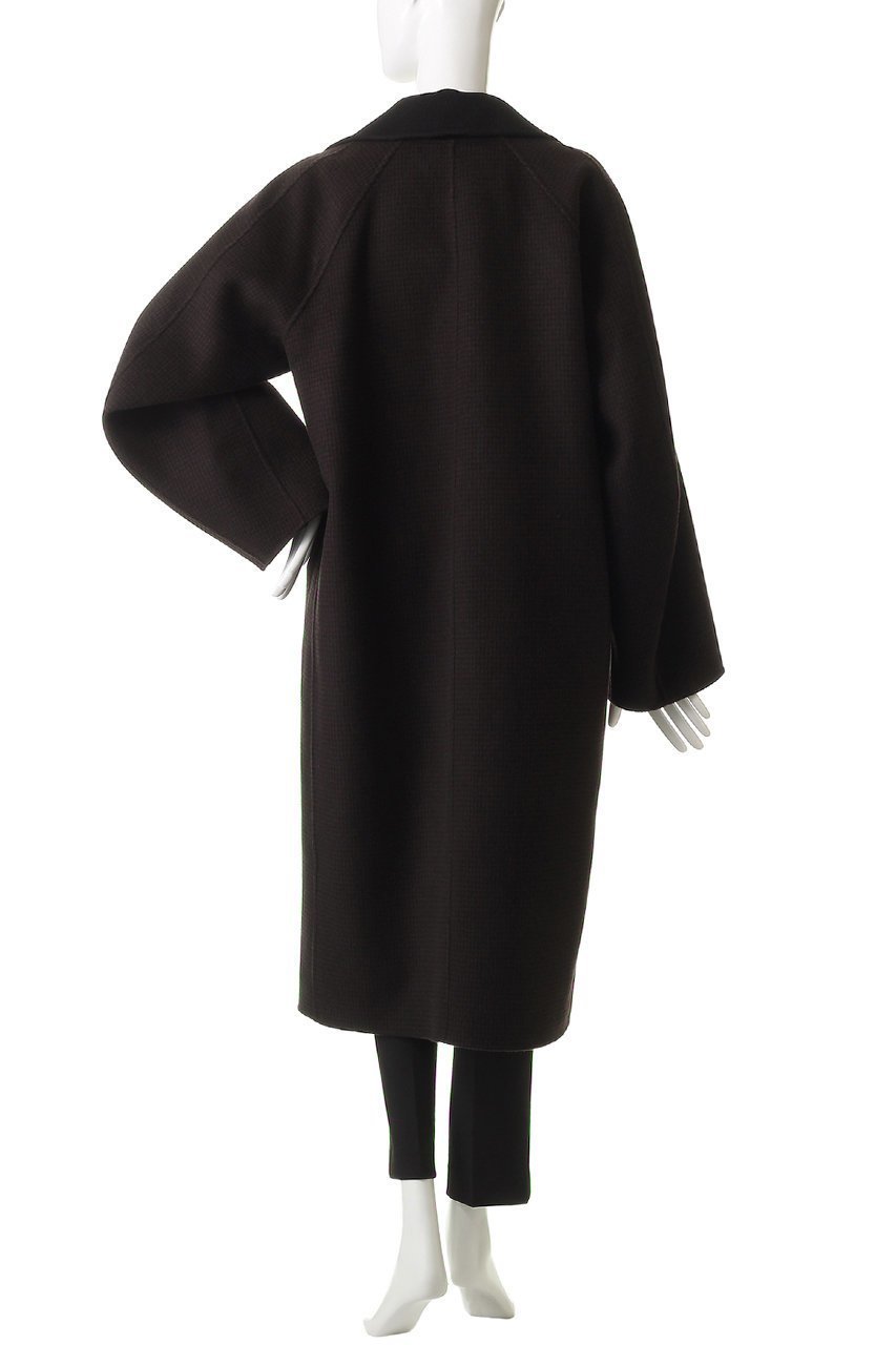 【デパリエ/DEPAREILLE】のウールダブルフェイスチェックチェスターコート 人気、トレンドファッション・服の通販 founy(ファニー) 　ファッション　Fashion　レディースファッション　Fashion for Women　アウター　Coat / Outerwear Collection　コート・ロングコート・ピーコート　Long Coats, Peacoats & More　チェスターコート・ロング丈アウター　Chester Coats / Chesterfield Long Coats　なめらか　Smooth, Silky Texture　クラシック　Classic, Timeless Style　チェスターコート　Chester Coat, Long Coat　チェック　Check, Plaid, Tartan　モダン　Modern, Contemporary　リラックス　Relax, Relaxed Fit　ロング　Long, Long-Length　other-4|ID: prp329100004756667 ipo3291000000036108481