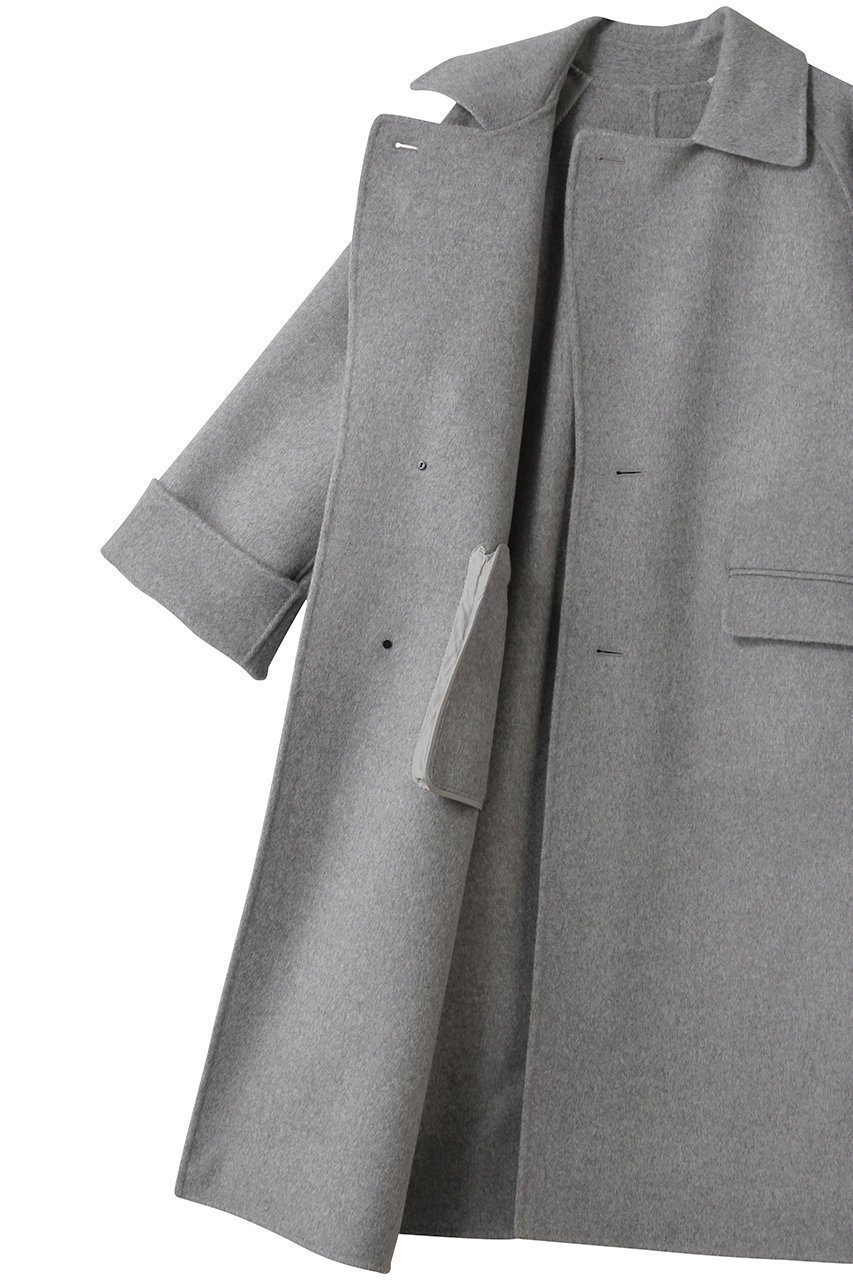 【デパリエ/DEPAREILLE】のウールダブルフェイスチェスターコート 人気、トレンドファッション・服の通販 founy(ファニー)  ファッション Fashion レディースファッション Fashion for Women アウター Coat / Outerwear Collection コート・ロングコート・ピーコート Long Coats, Peacoats & More チェスターコート・ロング丈アウター Chester Coats / Chesterfield Long Coats なめらか Smooth, Silky Texture ダブル Double, Double-Breasted チェスターコート Chester Coat, Long Coat デニム Denim, Jeans Material ビジネス 仕事 通勤 Business / Work / Commuting フェイス Face, Facial Design ロング Long, Long-Length 新作・新入荷 New Arrivals / New In other-6|ID: prp329100004756669 ipo3291000000034409390