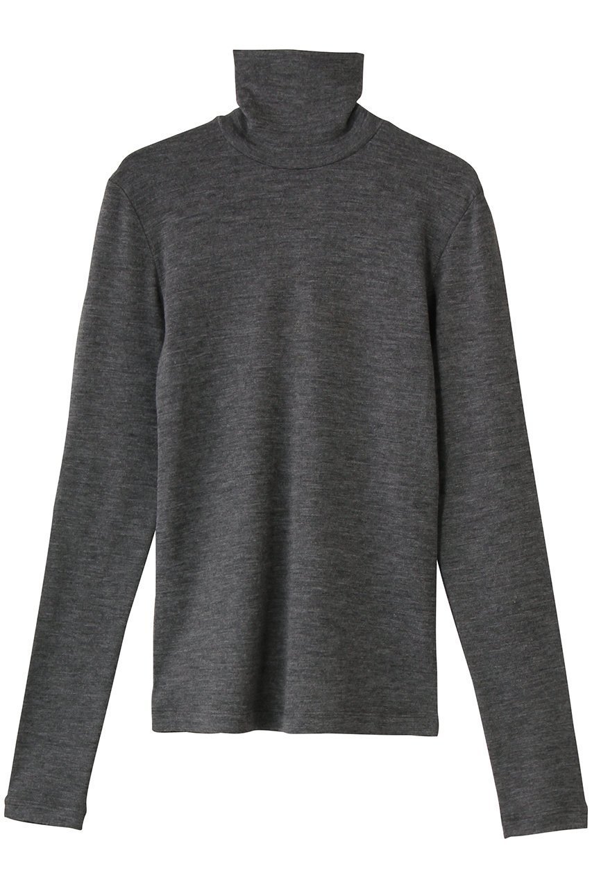 【デパリエ/DEPAREILLE】のウールジャージータートルネック インテリア・キッズ・メンズ・レディースファッション・服の通販 founy(ファニー)  ファッション Fashion レディースファッション Fashion for Women トップス・カットソー Cut & Sew Tops シャツ・ブラウス・オフィスカジュアル Elegant Blouses & Button-Ups ロングTシャツ・Tシャツ Longline T-Shirts & Tees カットソー・ベーシックTシャツ Cut-and-Sewn Tops / Stretch Tees & Basics タートルネック・ハイネックトップス Turtlenecks & High-Neck Tops インナー Innerwear スリーブ Sleeve, Long Sleeve / Short Sleeve タートルネック Turtleneck, High Neck ロング Long, Long-Length 定番 Standard, Basic Item 新作・新入荷 New Arrivals / New In A/W・秋冬 Autumn/Winter グレー|ID: prp329100004756672 ipo3291000000034409410