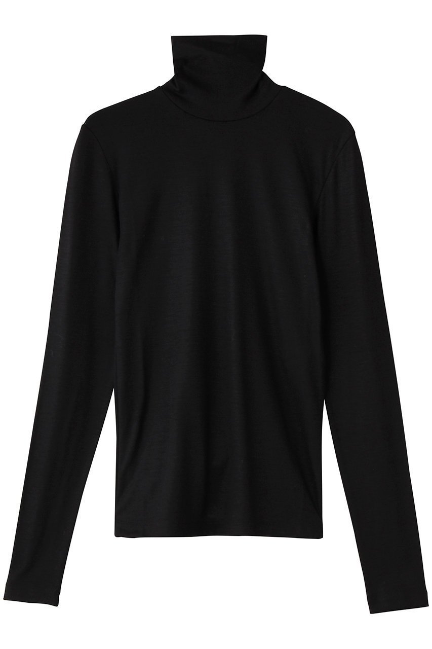 【デパリエ/DEPAREILLE】のウールジャージータートルネック インテリア・キッズ・メンズ・レディースファッション・服の通販 founy(ファニー)  ファッション Fashion レディースファッション Fashion for Women トップス・カットソー Cut & Sew Tops シャツ・ブラウス・オフィスカジュアル Elegant Blouses & Button-Ups ロングTシャツ・Tシャツ Longline T-Shirts & Tees カットソー・ベーシックTシャツ Cut-and-Sewn Tops / Stretch Tees & Basics タートルネック・ハイネックトップス Turtlenecks & High-Neck Tops インナー Innerwear スリーブ Sleeve, Long Sleeve / Short Sleeve タートルネック Turtleneck, High Neck ロング Long, Long-Length 定番 Standard, Basic Item 新作・新入荷 New Arrivals / New In A/W・秋冬 Autumn/Winter ブラック|ID: prp329100004756672 ipo3291000000034409411