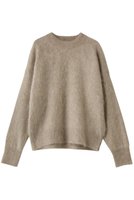 【デパリエ/DEPAREILLE】のカシミヤファークルーネックニット 人気、トレンドファッション・服の通販 founy(ファニー) ファッション Fashion レディースファッション Fashion for Women トップス・カットソー Cut & Sew Tops ニット Knit Tops & Sweaters カジュアルプルオーバー・ニットトップス Pullovers & Knit Tops / Casual Pullovers スラックス Slacks, Dress Pants デニム Denim, Jeans Material 新作・新入荷 New Arrivals / New In |ID:prp329100004756673