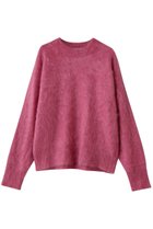 【デパリエ/DEPAREILLE】のカシミヤファークルーネックニット 人気、トレンドファッション・服の通販 founy(ファニー) ファッション Fashion レディースファッション Fashion for Women トップス・カットソー Cut & Sew Tops ニット Knit Tops & Sweaters カジュアルプルオーバー・ニットトップス Pullovers & Knit Tops / Casual Pullovers スラックス Slacks, Dress Pants デニム Denim, Jeans Material 新作・新入荷 New Arrivals / New In thumbnail ピンク|ID: prp329100004756673 ipo3291000000034409419