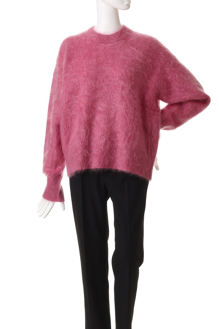 【デパリエ/DEPAREILLE】のカシミヤファークルーネックニット 人気、トレンドファッション・服の通販 founy(ファニー)  ファッション Fashion レディースファッション Fashion for Women トップス・カットソー Cut & Sew Tops ニット Knit Tops & Sweaters カジュアルプルオーバー・ニットトップス Pullovers & Knit Tops / Casual Pullovers スラックス Slacks, Dress Pants デニム Denim, Jeans Material 新作・新入荷 New Arrivals / New In other-2|ID: prp329100004756673 ipo3291000000034409420