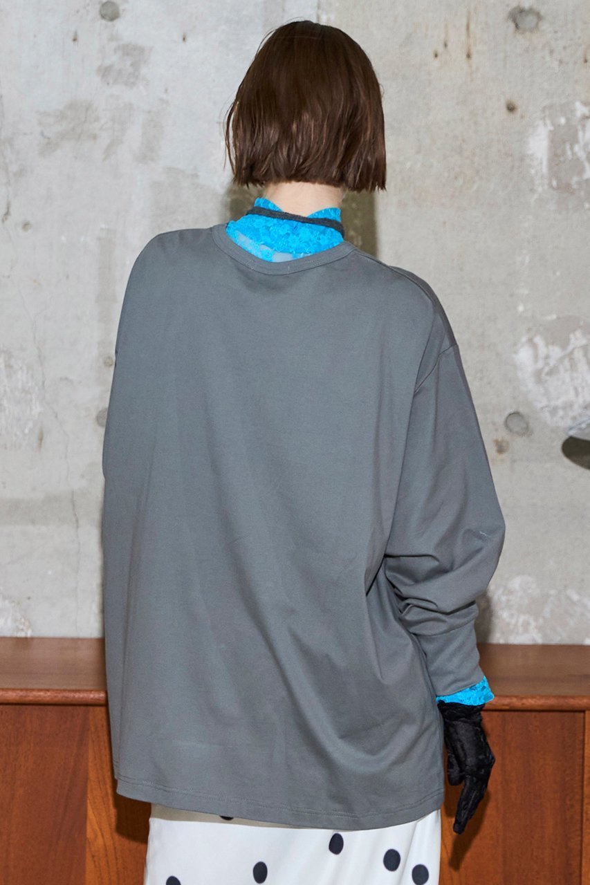 【メゾンスペシャル/MAISON SPECIAL】のBlur Print Long Tee/ブラープリントロンTEE 人気、トレンドファッション・服の通販 founy(ファニー)  ファッション Fashion レディースファッション Fashion for Women トップス・カットソー Cut & Sew Tops シャツ・ブラウス・オフィスカジュアル Elegant Blouses & Button-Ups ロングTシャツ・Tシャツ Longline T-Shirts & Tees カットソー・ベーシックTシャツ Cut-and-Sewn Tops / Stretch Tees & Basics グラフィック Graphic, Graphic Design スタイリッシュ Stylish, Fashionable スリーブ Sleeve, Long Sleeve / Short Sleeve フロント Front, Front Design ロング Long, Long-Length 新作・新入荷 New Arrivals / New In other-7|ID: prp329100004756674 ipo3291000000034409434