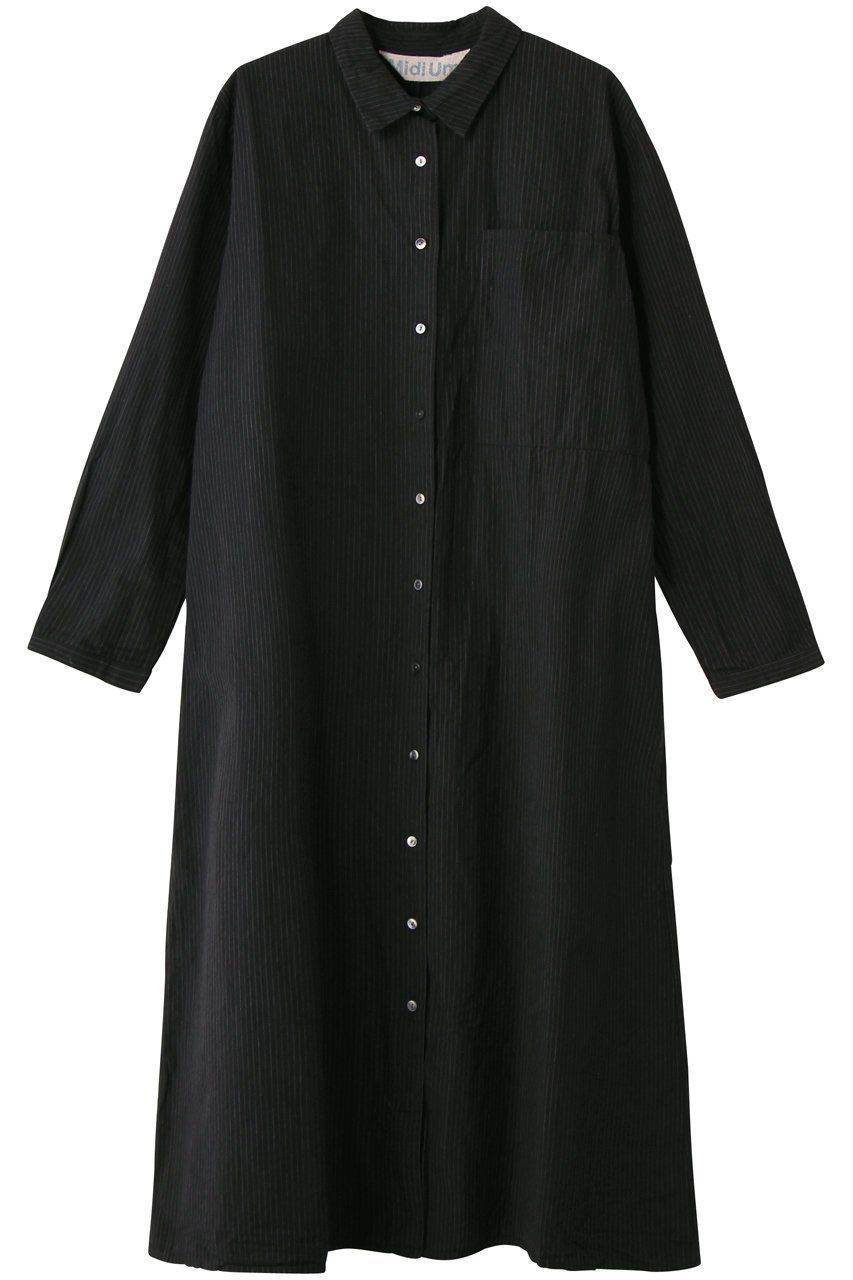 【ミディウミ/MidiUmi】のbig pocket shirt OP ワンピース インテリア・キッズ・メンズ・レディースファッション・服の通販 founy(ファニー)  ファッション Fashion レディースファッション Fashion for Women ワンピース Dresses チュニック Tunic Tops & Dresses ストレート Straight, Straight Cut チュニック Tunic, Long Top フロント Front, Front Design ロング Long, Long-Length 新作・新入荷 New Arrivals / New In black|ID: prp329100004756675 ipo3291000000034409439