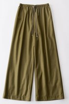 【グッド ピープル グッド ステッチング グッド プロダクト/GOOD PEOPLE GOOD STITCHING GOOD PRODUCT】のドローストリング パンツ 人気、トレンドファッション・服の通販 founy(ファニー) ファッション Fashion レディースファッション Fashion for Women パンツ Pants & Trousers エレガント 上品 Elegant ドレープ Drape, Draping Fabric ドローストリング Drawstring, Pull Cord リラックス Relax, Relaxed Fit 新作・新入荷 New Arrivals / New In thumbnail グレーカーキ|ID: prp329100004756676 ipo3291000000034409448