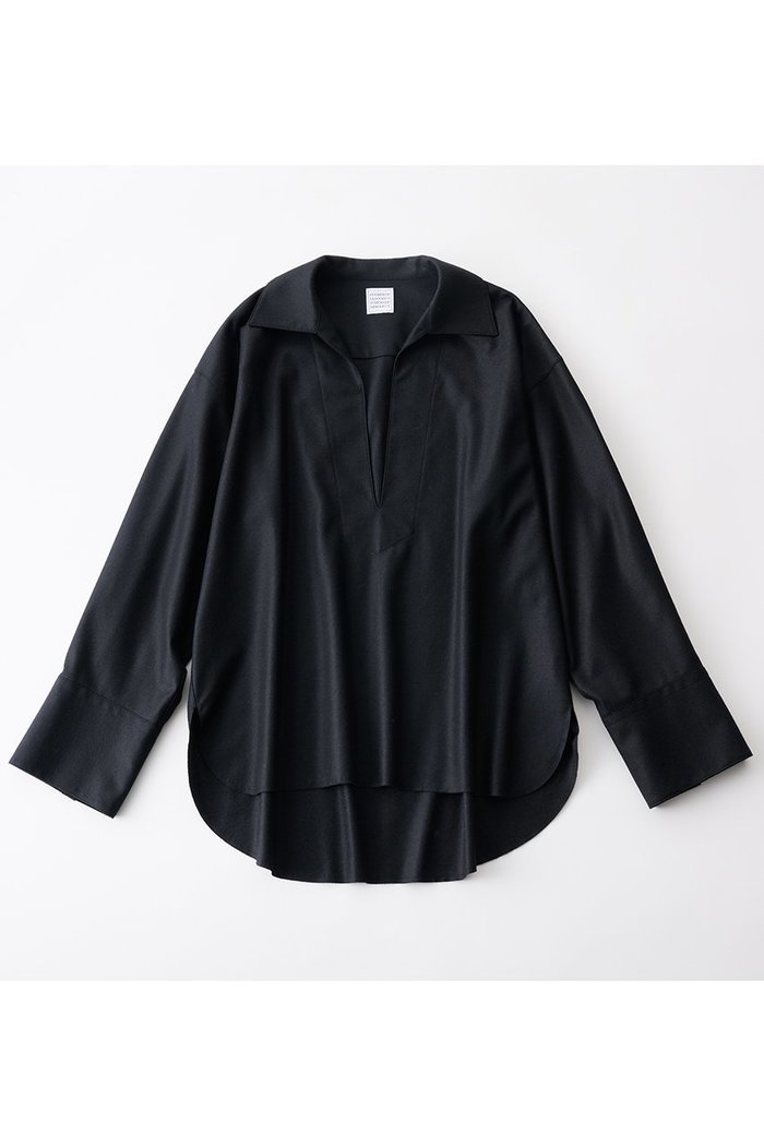 【グッド ピープル グッド ステッチング グッド プロダクト/GOOD PEOPLE GOOD STITCHING GOOD PRODUCT】のロング スリーブ スキッパー シャツ インテリア・キッズ・メンズ・レディースファッション・服の通販 founy(ファニー) https://founy.com/ ファッション Fashion レディースファッション Fashion for Women トップス・カットソー Cut & Sew Tops シャツ・ブラウス・オフィスカジュアル Elegant Blouses & Button-Ups スキッパー Skipper, Open Collar スリーブ Sleeve, Long Sleeve / Short Sleeve ロング Long, Long-Length 新作・新入荷 New Arrivals / New In |ID: prp329100004756677 ipo3291000000034409456