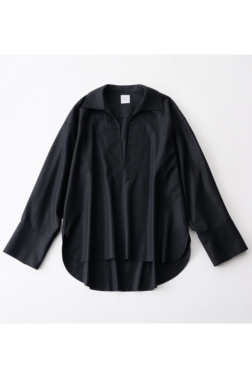 【グッド ピープル グッド ステッチング グッド プロダクト/GOOD PEOPLE GOOD STITCHING GOOD PRODUCT】のロング スリーブ スキッパー シャツ 人気、トレンドファッション・服の通販 founy(ファニー)  ファッション Fashion レディースファッション Fashion for Women トップス・カットソー Cut & Sew Tops シャツ・ブラウス・オフィスカジュアル Elegant Blouses & Button-Ups スキッパー Skipper, Open Collar スリーブ Sleeve, Long Sleeve / Short Sleeve ロング Long, Long-Length 新作・新入荷 New Arrivals / New In  other-1|ID: prp329100004756677 ipo3291000000034409456