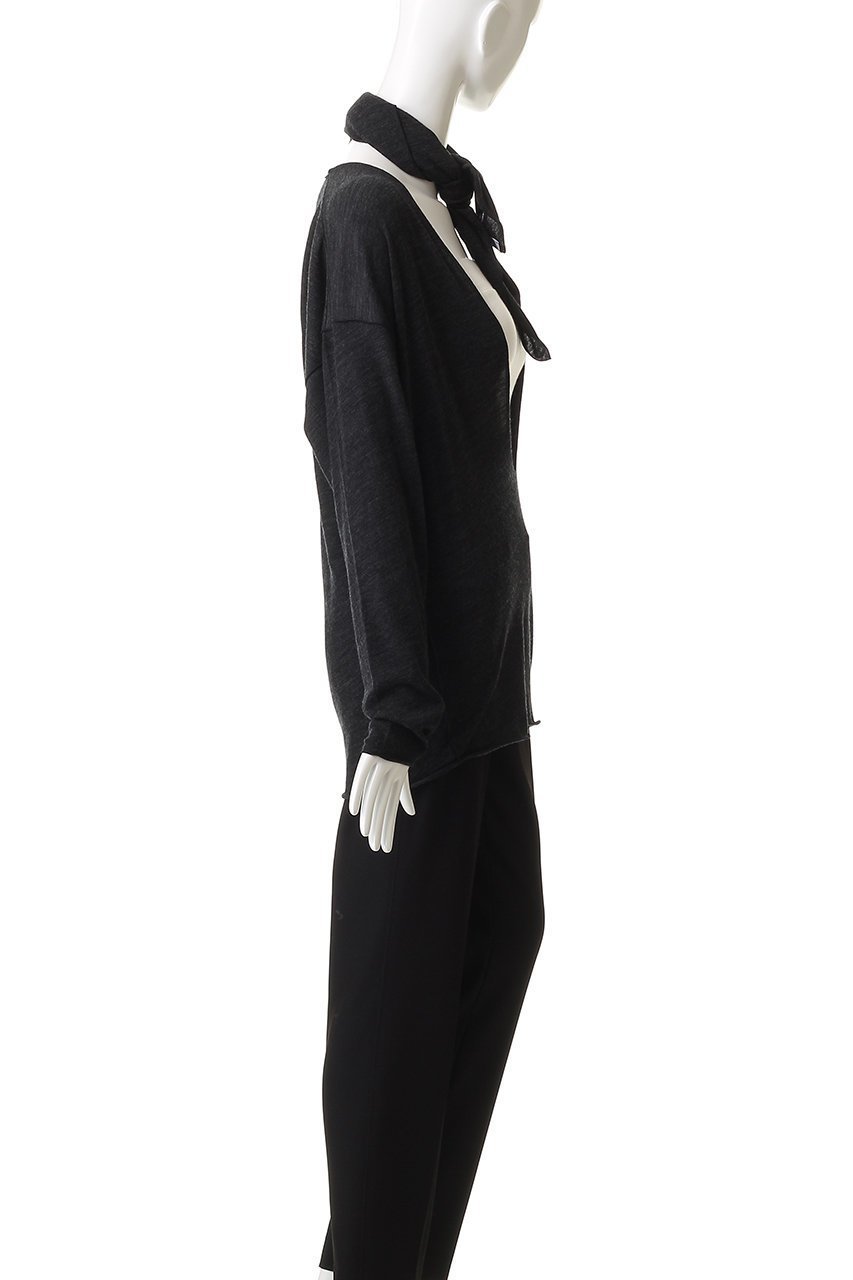 【グッド ピープル グッド ステッチング グッド プロダクト/GOOD PEOPLE GOOD STITCHING GOOD PRODUCT】のディープ V ネック ロング スリーブ プルオーバー ウィズ ストール 人気、トレンドファッション・服の通販 founy(ファニー)  ファッション Fashion レディースファッション Fashion for Women ストール Stole, Wrap スリーブ Sleeve, Long Sleeve / Short Sleeve ロング Long, Long-Length 新作・新入荷 New Arrivals / New In other-4|ID: prp329100004756678 ipo3291000000034409471