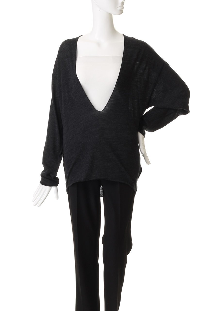 【グッド ピープル グッド ステッチング グッド プロダクト/GOOD PEOPLE GOOD STITCHING GOOD PRODUCT】のディープ V ネック ロング スリーブ プルオーバー ウィズ ストール 人気、トレンドファッション・服の通販 founy(ファニー)  ファッション Fashion レディースファッション Fashion for Women ストール Stole, Wrap スリーブ Sleeve, Long Sleeve / Short Sleeve ロング Long, Long-Length 新作・新入荷 New Arrivals / New In other-7|ID: prp329100004756678 ipo3291000000034409474