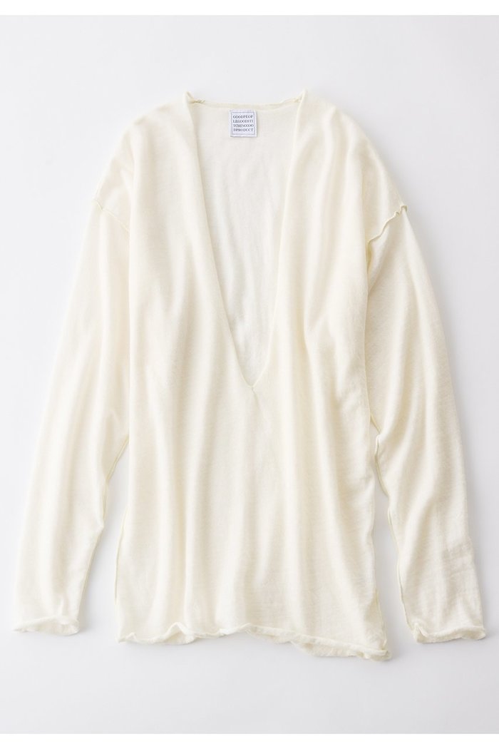 【グッド ピープル グッド ステッチング グッド プロダクト/GOOD PEOPLE GOOD STITCHING GOOD PRODUCT】のディープ V ネック ロング スリーブ プルオーバー ウィズ ストール インテリア・キッズ・メンズ・レディースファッション・服の通販 founy(ファニー) https://founy.com/ ファッション Fashion レディースファッション Fashion for Women ストール Stole, Wrap スリーブ Sleeve, Long Sleeve / Short Sleeve ロング Long, Long-Length |ID: prp329100004756678 ipo3291000000036042329