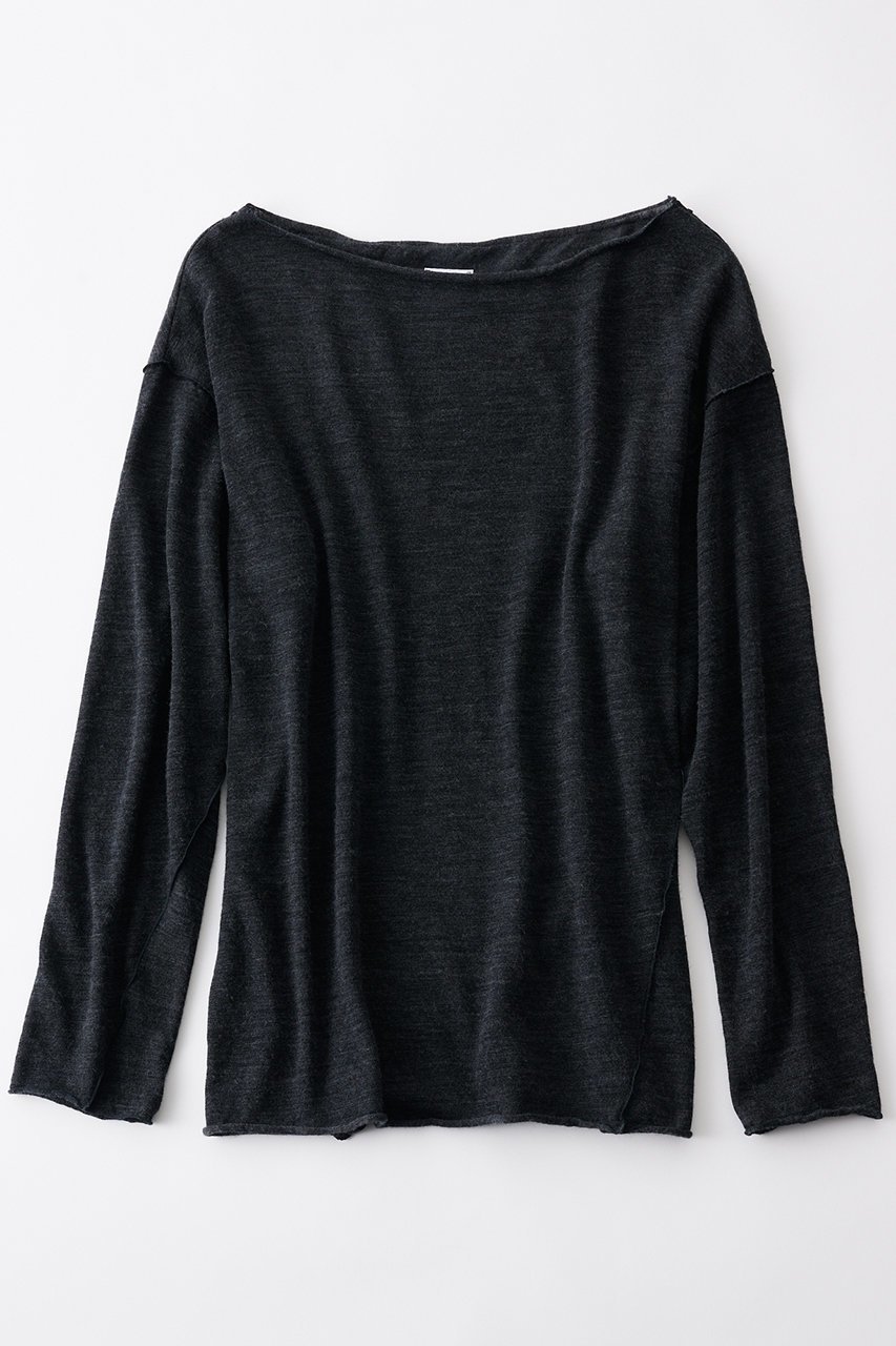 【グッド ピープル グッド ステッチング グッド プロダクト/GOOD PEOPLE GOOD STITCHING GOOD PRODUCT】のロール ネック ロング スリーブ プルオーバー ウィズ ストール インテリア・キッズ・メンズ・レディースファッション・服の通販 founy(ファニー)  ファッション Fashion レディースファッション Fashion for Women ストール Stole, Wrap スリーブ Sleeve, Long Sleeve / Short Sleeve ロング Long, Long-Length エレガント 上品 Elegant 新作・新入荷 New Arrivals / New In チャコールトップ|ID: prp329100004756679 ipo3291000000034409478