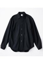 【グッド ピープル グッド ステッチング グッド プロダクト/GOOD PEOPLE GOOD STITCHING GOOD PRODUCT / MEN】の【MEN】オーバー シャツ ジャケット ブラック|ID:prp329100004756680