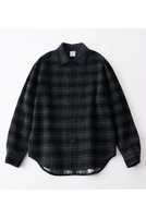 【グッド ピープル グッド ステッチング グッド プロダクト/GOOD PEOPLE GOOD STITCHING GOOD PRODUCT / MEN】の【MEN】オーバー シャツ ジャケット 人気、トレンドファッション・服の通販 founy(ファニー) ファッション Fashion メンズファッション Fashion for Men インナー Innerwear ジャケット Jacket, Outerwear チェック Check, Plaid, Tartan ベロア Velour, Soft Velvet 冬 Winter / This Winter 新作・新入荷 New Arrivals / New In 無地 Plain, Solid Color |ID:prp329100004756681