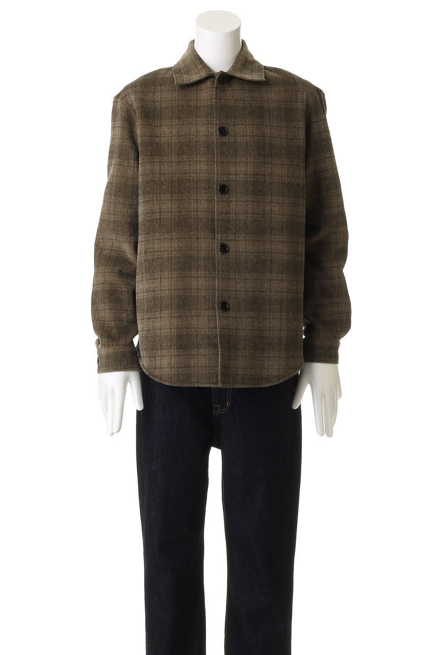 【グッド ピープル グッド ステッチング グッド プロダクト/GOOD PEOPLE GOOD STITCHING GOOD PRODUCT / MEN】の【MEN】オーバー シャツ ジャケット 人気、トレンドファッション・服の通販 founy(ファニー) 　ファッション　Fashion　メンズファッション　Fashion for Men　インナー　Innerwear　ジャケット　Jacket, Outerwear　チェック　Check, Plaid, Tartan　ベロア　Velour, Soft Velvet　冬　Winter / This Winter　新作・新入荷　New Arrivals / New In　無地　Plain, Solid Color　other-4|ID: prp329100004756681 ipo3291000000034409501