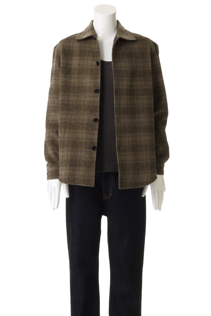 【グッド ピープル グッド ステッチング グッド プロダクト/GOOD PEOPLE GOOD STITCHING GOOD PRODUCT / MEN】の【MEN】オーバー シャツ ジャケット 人気、トレンドファッション・服の通販 founy(ファニー) 　ファッション　Fashion　メンズファッション　Fashion for Men　インナー　Innerwear　ジャケット　Jacket, Outerwear　チェック　Check, Plaid, Tartan　ベロア　Velour, Soft Velvet　冬　Winter / This Winter　新作・新入荷　New Arrivals / New In　無地　Plain, Solid Color　other-8|ID: prp329100004756681 ipo3291000000034409505