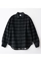【グッド ピープル グッド ステッチング グッド プロダクト/GOOD PEOPLE GOOD STITCHING GOOD PRODUCT / MEN】の【MEN】オーバー シャツ ジャケット ブラック|ID: prp329100004756681 ipo3291000000036108494