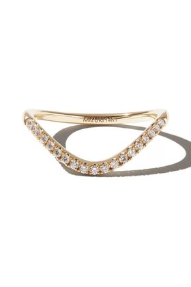 【ミズキ/MIZUKI】 SBR107 ウェーブ ダイヤモンド リング人気、トレンドファッション・服の通販 founy(ファニー) ファッション Fashion レディースファッション Fashion for Women ジュエリー Jewelry ウェーブ Wavy Pattern シンプル Simple, Minimal ダイヤモンド Diamond, Brilliant Cut パール Pearl, Pearl Accent フラット Flat, Flat Shoes |ID:prp329100004756683