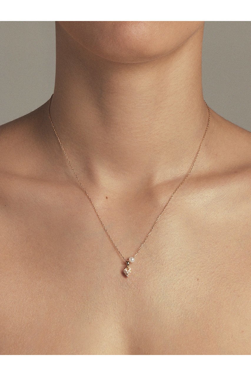 【ミズキ/MIZUKI】のSBN310D ハートダイヤモンド チェーンネックレス 人気、トレンドファッション・服の通販 founy(ファニー)  ファッション Fashion レディースファッション Fashion for Women ジュエリー Jewelry ネックレス Necklaces & Pendants エレガント 上品 Elegant スマート Smart, Elegant ダイヤモンド Diamond, Brilliant Cut チェーン Chain, Chain Strap ネックレス Necklace, Pendant Necklace パール Pearl, Pearl Accent モダン Modern, Contemporary other-2|ID: prp329100004756685 ipo3291000000034409603