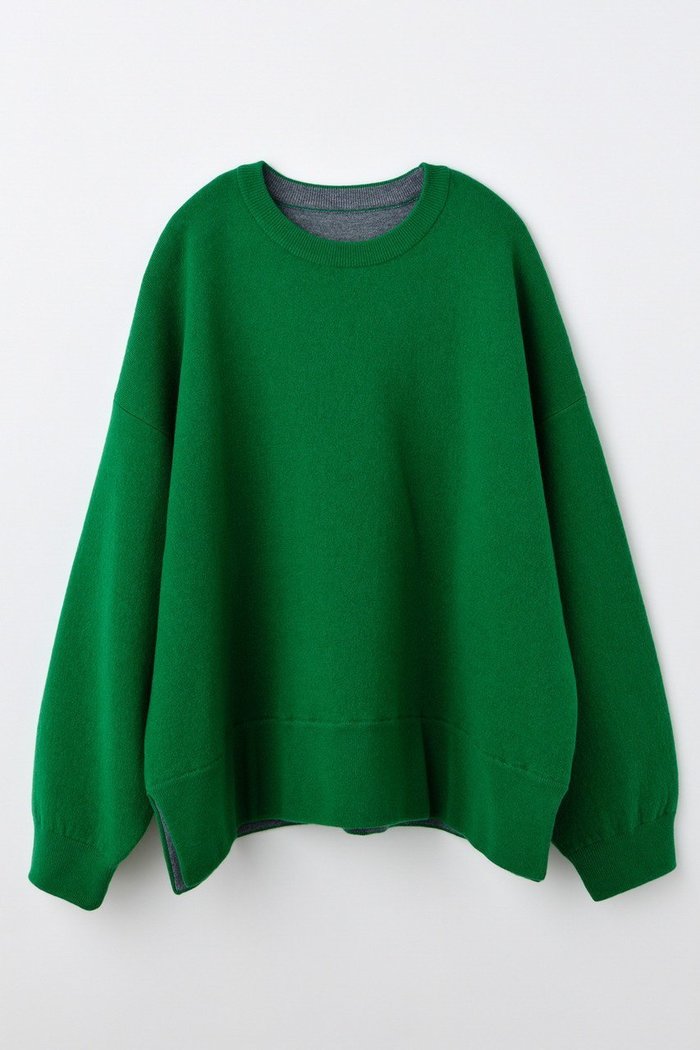 【エンフォルド/ENFOLD】のREVERSIBLE PULLOVER インテリア・キッズ・メンズ・レディースファッション・服の通販 founy(ファニー) https://founy.com/ ファッション Fashion レディースファッション Fashion for Women トップス・カットソー Cut & Sew Tops ニット Knit Tops & Sweaters カジュアルプルオーバー・ニットトップス Pullovers & Knit Tops / Casual Pullovers ダブル Double, Double-Breasted フェイス Face, Facial Design ベーシック Basic, Essential 新作・新入荷 New Arrivals / New In |ID: prp329100004757708 ipo3291000000034419925