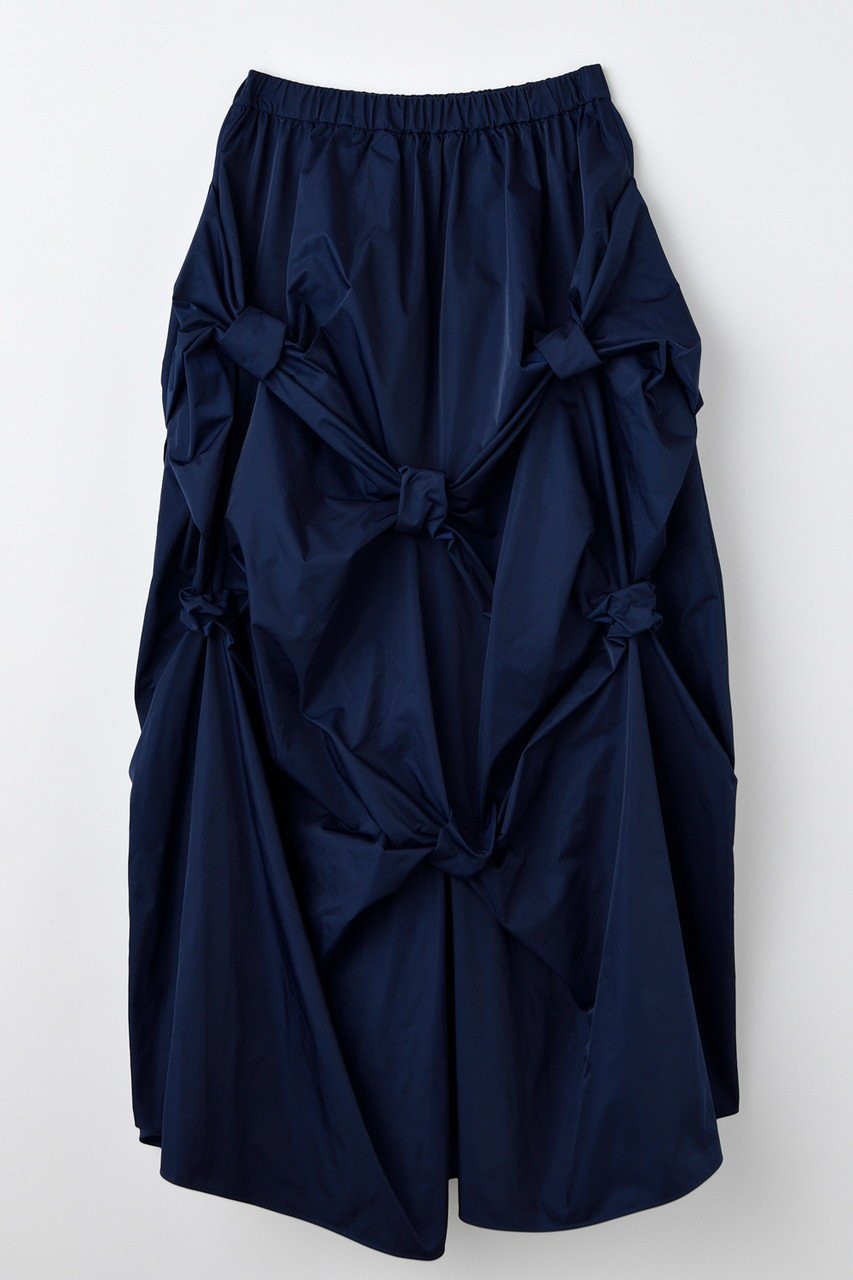【エンフォルド/ENFOLD】のTACK VOLUME SKIRT インテリア・キッズ・メンズ・レディースファッション・服の通販 founy(ファニー) ファッション Fashion レディースファッション Fashion for Women スカート Skirts ロングスカート Long Skirts / Maxi & Midi Skirts スクエア Square, Square Shape ツイル Twist, Twisted Detail ランダム Random, Irregular ロング Long, Long-Length エレガント 上品 Elegant 再入荷 Restock / Back in Stock ダークブルー|ID: prp329100004757714 ipo3291000000034419955