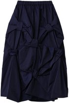 【エンフォルド/ENFOLD】のTACK VOLUME SKIRT ダークブルー|ID: prp329100004757714 ipo3291000000035386407