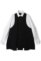 【エンフォルド/ENFOLD】のPANEL-HEM PULLOVER ブラック|ID: prp329100004757715 ipo3291000000036503462