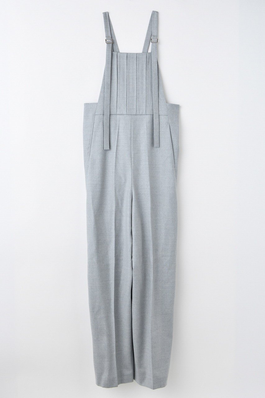 【エンフォルド/ENFOLD】のAPRON OVERALLS 人気、トレンドファッション・服の通販 founy(ファニー) 　ファッション　Fashion　レディースファッション　Fashion for Women　パンツ　Pants & Trousers　サロペット　Overalls, Salopette　ストレッチ　Stretch, Stretchy Fabric　センター　Center, Center Line　フロント　Front, Front Design　プリーツ　Pleats, Pleated　ルーズ　Loose, Oversized　今季　This Season, Current Season　再入荷　Restock / Back in Stock　 other-1|ID: prp329100004757719 ipo3291000000034419973