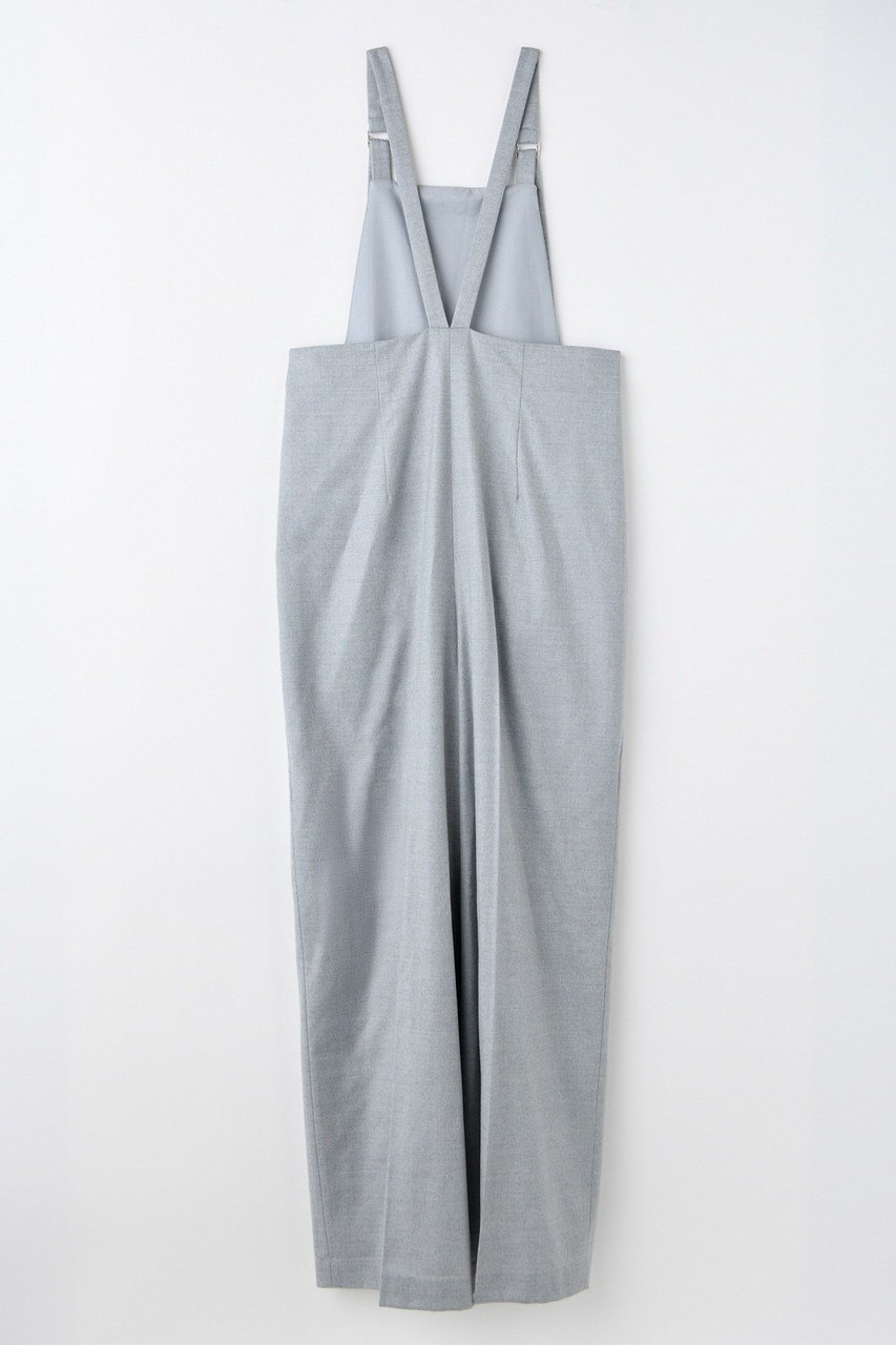 【エンフォルド/ENFOLD】のAPRON OVERALLS 人気、トレンドファッション・服の通販 founy(ファニー) 　ファッション　Fashion　レディースファッション　Fashion for Women　パンツ　Pants & Trousers　サロペット　Overalls, Salopette　ストレッチ　Stretch, Stretchy Fabric　センター　Center, Center Line　フロント　Front, Front Design　プリーツ　Pleats, Pleated　ルーズ　Loose, Oversized　今季　This Season, Current Season　再入荷　Restock / Back in Stock　other-2|ID: prp329100004757719 ipo3291000000034419975
