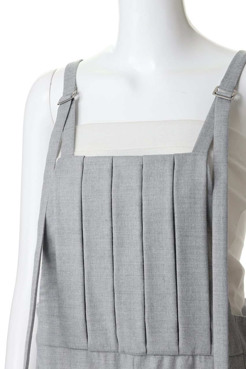 【エンフォルド/ENFOLD】のAPRON OVERALLS 人気、トレンドファッション・服の通販 founy(ファニー) 　ファッション　Fashion　レディースファッション　Fashion for Women　パンツ　Pants & Trousers　サロペット　Overalls, Salopette　ストレッチ　Stretch, Stretchy Fabric　センター　Center, Center Line　フロント　Front, Front Design　プリーツ　Pleats, Pleated　ルーズ　Loose, Oversized　今季　This Season, Current Season　other-5|ID: prp329100004757719 ipo3291000000034594855