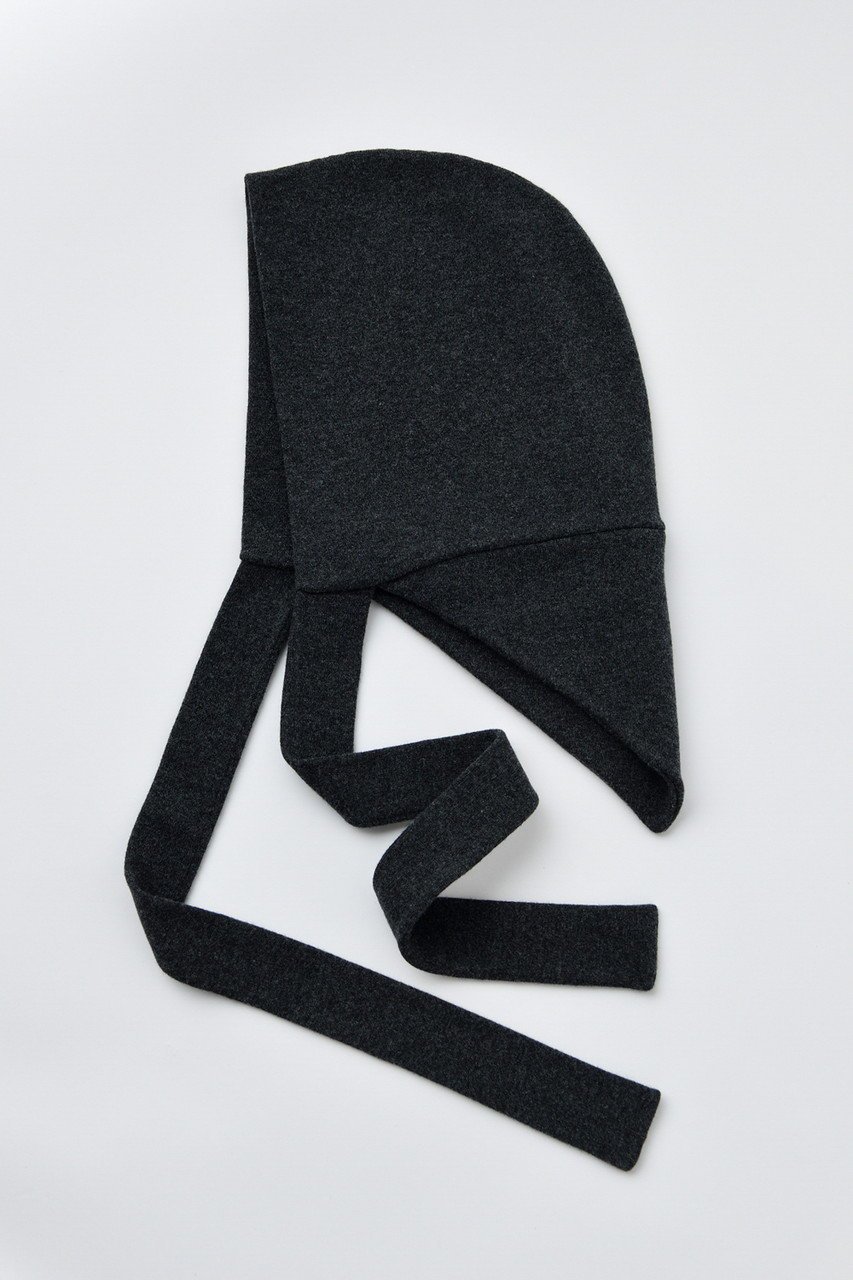 【エンフォルド/ENFOLD】のHOODIE MUFFLER インテリア・キッズ・メンズ・レディースファッション・服の通販 founy(ファニー) ファッション Fashion レディースファッション Fashion for Women ストール Soft & Warm Scarves マフラー・スヌード / 冬小物の定番 Scarves & Mufflers ストール Stole, Wrap マフラー Scarf, Muffler ワンポイント One Point, Statement Accent 防寒 Cold Protection, Winter-Ready チャコールグレー|ID: prp329100004757720 ipo3291000000034419978