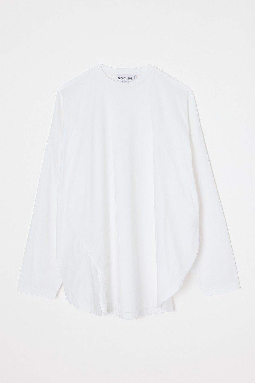 【ナゴンスタンス/nagonstans】のcircle long-sleeves インテリア・キッズ・メンズ・レディースファッション・服の通販 founy(ファニー)  ファッション Fashion レディースファッション Fashion for Women トップス・カットソー Cut & Sew Tops シャツ・ブラウス・オフィスカジュアル Elegant Blouses & Button-Ups ロングTシャツ・Tシャツ Longline T-Shirts & Tees カットソー・ベーシックTシャツ Cut-and-Sewn Tops / Stretch Tees & Basics インナー Innerwear サークル Circle, Round Design スリーブ Sleeve, Long Sleeve / Short Sleeve ドレープ Drape, Draping Fabric ベーシック Basic, Essential ロング Long, Long-Length 新作・新入荷 New Arrivals / New In Salt|ID: prp329100004757743 ipo3291000000034420092