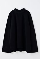 【ナゴンスタンス/nagonstans】のpadding neck pullover 人気、トレンドファッション・服の通販 founy(ファニー) ファッション Fashion レディースファッション Fashion for Women トップス・カットソー Cut & Sew Tops ニット Knit Tops & Sweaters カジュアルプルオーバー・ニットトップス Pullovers & Knit Tops / Casual Pullovers シンプル Simple, Minimal スリーブ Sleeve, Long Sleeve / Short Sleeve 新作・新入荷 New Arrivals / New In thumbnail Black|ID: prp329100004757746 ipo3291000000034420107