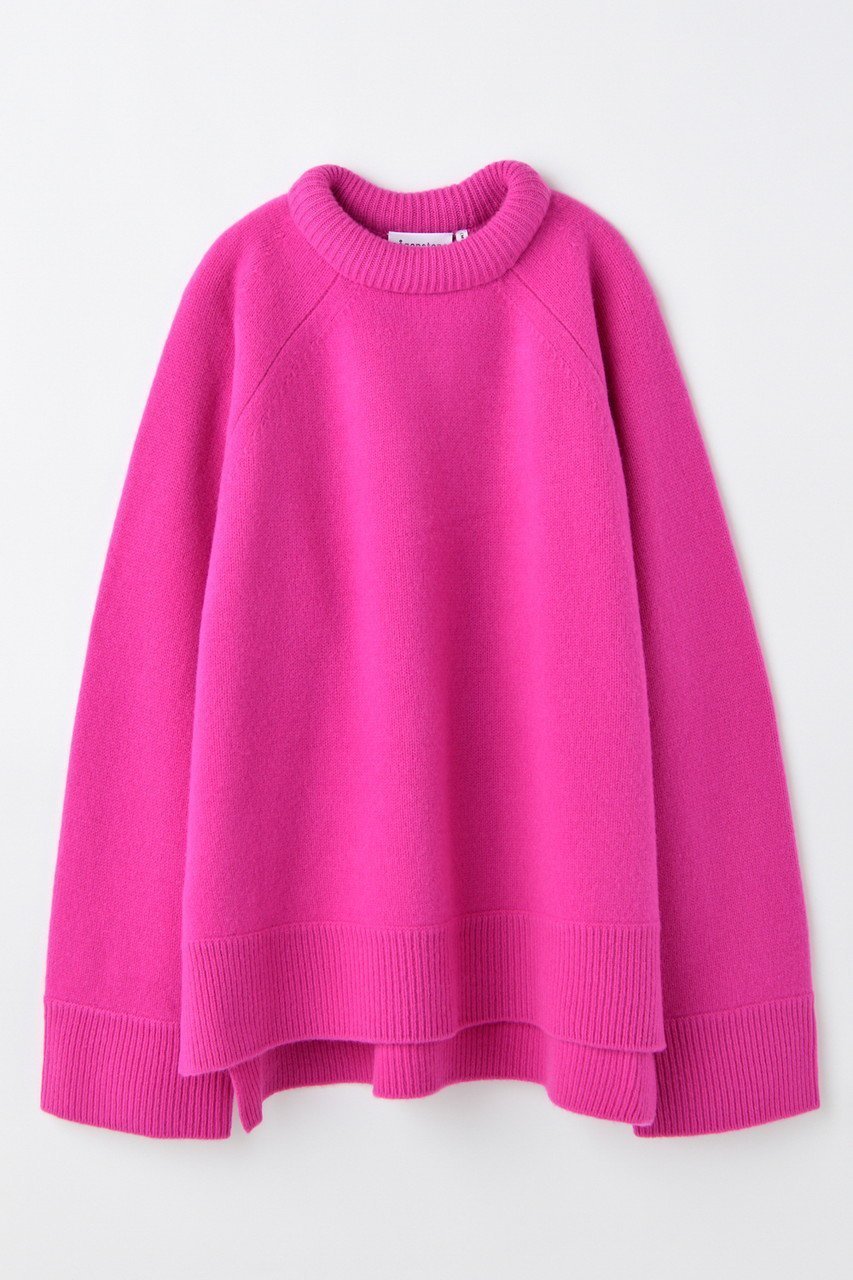 【ナゴンスタンス/nagonstans】のpadding neck pullover インテリア・キッズ・メンズ・レディースファッション・服の通販 founy(ファニー) 　ファッション　Fashion　レディースファッション　Fashion for Women　トップス・カットソー　Cut & Sew Tops　ニット　Knit Tops & Sweaters　カジュアルプルオーバー・ニットトップス　Pullovers & Knit Tops / Casual Pullovers　シンプル　Simple, Minimal　スリーブ　Sleeve, Long Sleeve / Short Sleeve　新作・新入荷　New Arrivals / New In　Flamingo|ID: prp329100004757746 ipo3291000000034420108