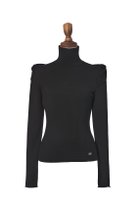 【デイジーリン/DAISY LIN】のRose Shoulder Knit ブラックブラック|ID:prp329100004757748