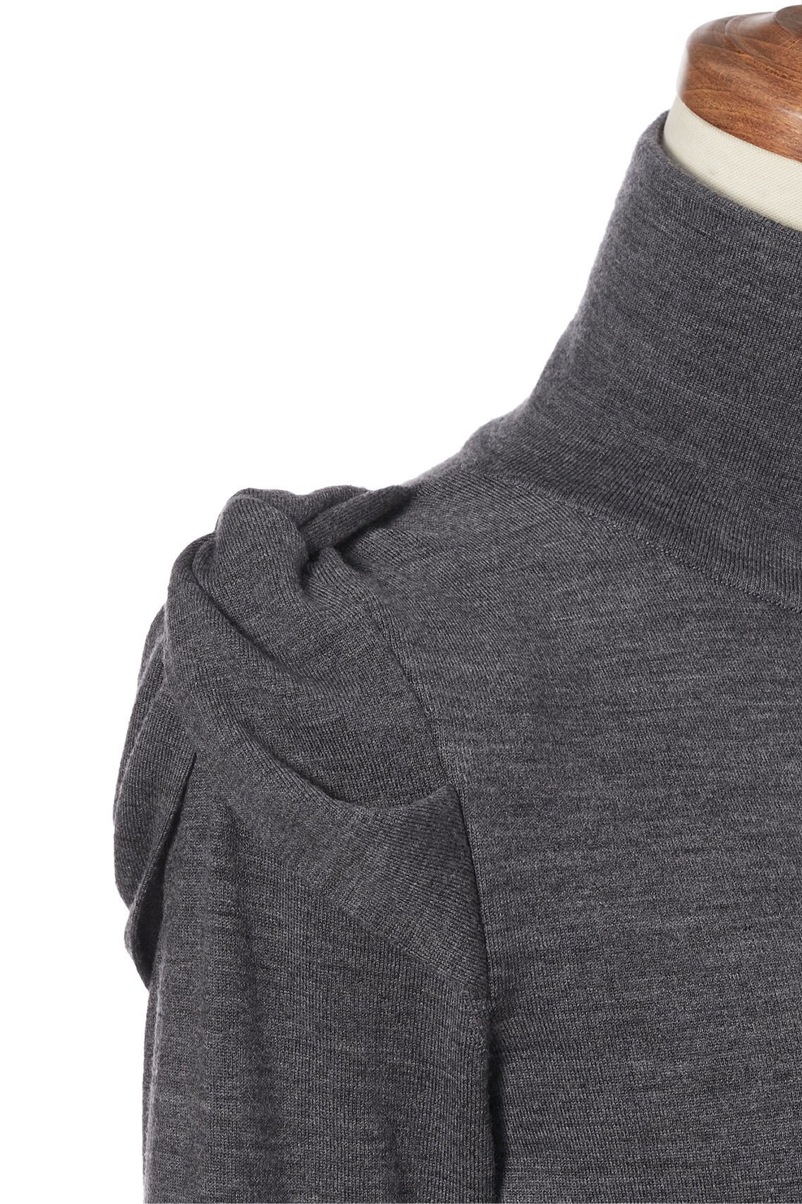 【デイジーリン/DAISY LIN】のRose Shoulder Knit 人気、トレンドファッション・服の通販 founy(ファニー) 　ファッション　Fashion　レディースファッション　Fashion for Women　トップス・カットソー　Cut & Sew Tops　ニット　Knit Tops & Sweaters　カジュアルプルオーバー・ニットトップス　Pullovers & Knit Tops / Casual Pullovers　エレガント 上品　Elegant　スクエア　Square, Square Shape　ハイネック　High Neck, Mock Neck　フィット　Fit, Slim Fit　人気　Popular, Best Seller　新作・新入荷　New Arrivals / New In　other-3|ID: prp329100004757748 ipo3291000000034420121