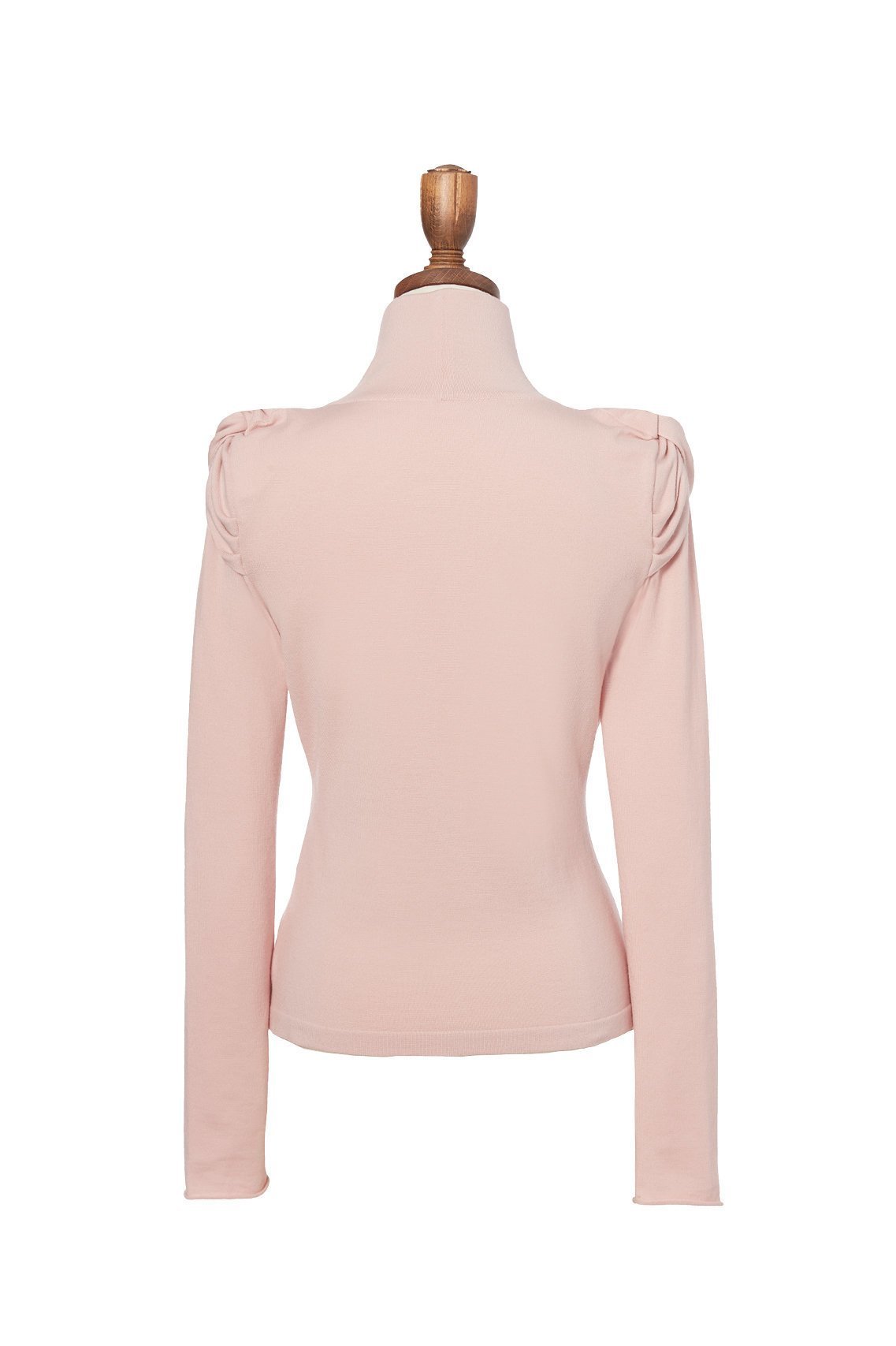 【デイジーリン/DAISY LIN】のRose Shoulder Knit 人気、トレンドファッション・服の通販 founy(ファニー) 　ファッション　Fashion　レディースファッション　Fashion for Women　トップス・カットソー　Cut & Sew Tops　ニット　Knit Tops & Sweaters　カジュアルプルオーバー・ニットトップス　Pullovers & Knit Tops / Casual Pullovers　エレガント 上品　Elegant　スクエア　Square, Square Shape　ハイネック　High Neck, Mock Neck　フィット　Fit, Slim Fit　人気　Popular, Best Seller　other-2|ID: prp329100004757748 ipo3291000000035433897