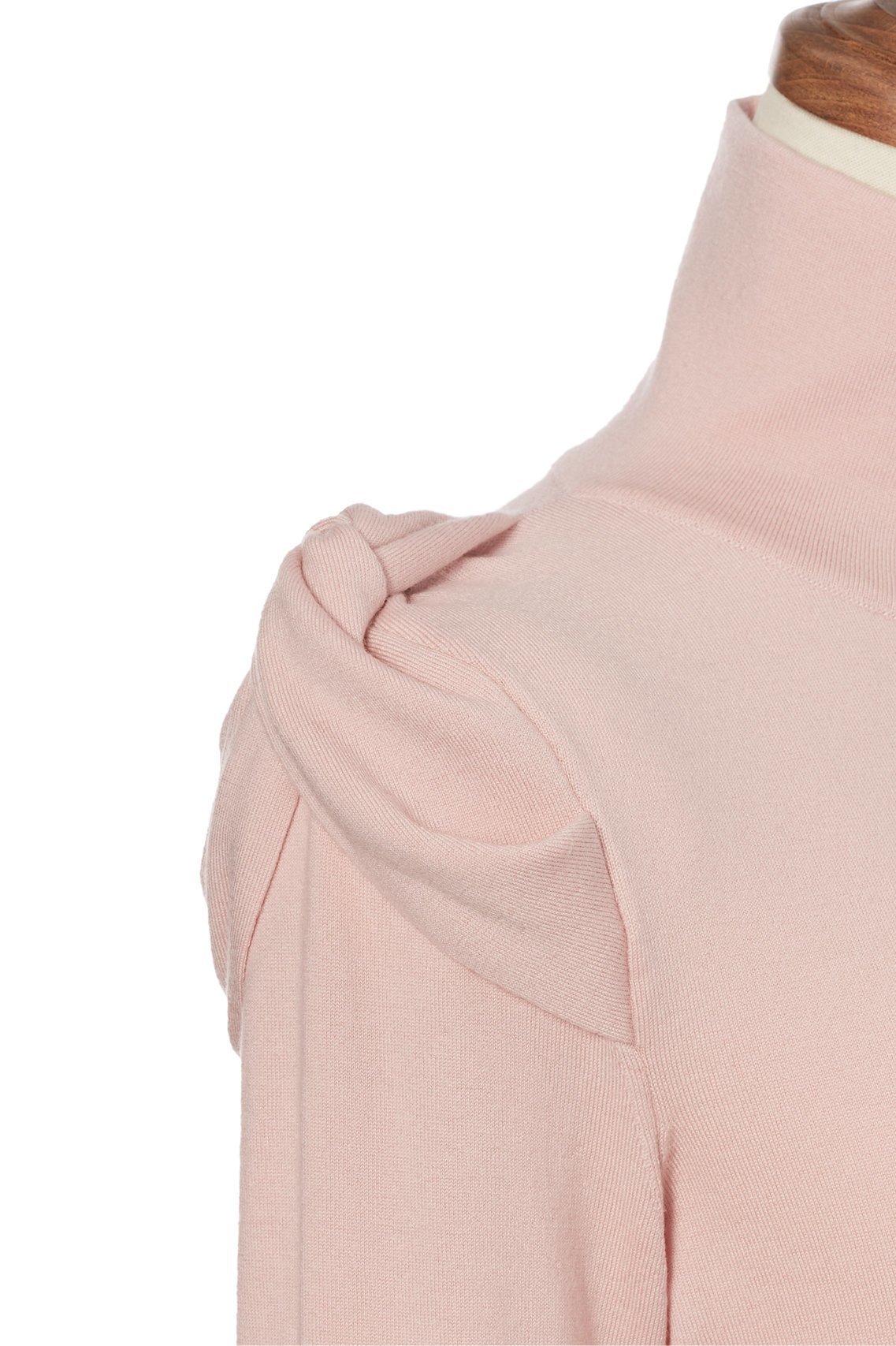 【デイジーリン/DAISY LIN】のRose Shoulder Knit 人気、トレンドファッション・服の通販 founy(ファニー) 　ファッション　Fashion　レディースファッション　Fashion for Women　トップス・カットソー　Cut & Sew Tops　ニット　Knit Tops & Sweaters　カジュアルプルオーバー・ニットトップス　Pullovers & Knit Tops / Casual Pullovers　エレガント 上品　Elegant　スクエア　Square, Square Shape　ハイネック　High Neck, Mock Neck　フィット　Fit, Slim Fit　人気　Popular, Best Seller　other-3|ID: prp329100004757748 ipo3291000000035433902