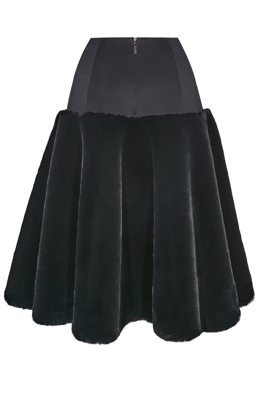 【デイジーリン/DAISY LIN】のSkirt “Love Fur Rich Flare” 人気、トレンドファッション・服の通販 founy(ファニー) 　ファッション　Fashion　レディースファッション　Fashion for Women　スカート　Skirts　ウォッシャブル　Machine Washable　洗える　Machine Washable　サテン　Satin, Glossy Fabric　シルク　Silk, 100% Silk　人気　Popular, Best Seller　フェミニン　Feminine, Girly　フレア　Flare, Flared　リアル　Real, Realistic　冬　Winter / This Winter　エレガント 上品　Elegant　新作・新入荷　New Arrivals / New In　other-2|ID: prp329100004757753 ipo3291000000034420168