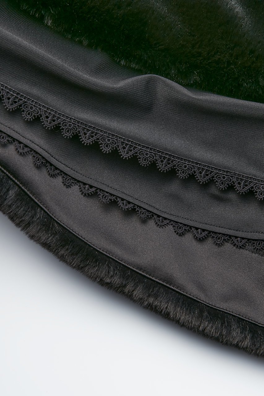 【デイジーリン/DAISY LIN】のSkirt “Love Fur Rich Flare” 人気、トレンドファッション・服の通販 founy(ファニー) 　ファッション　Fashion　レディースファッション　Fashion for Women　スカート　Skirts　ウォッシャブル　Machine Washable　洗える　Machine Washable　サテン　Satin, Glossy Fabric　シルク　Silk, 100% Silk　人気　Popular, Best Seller　フェミニン　Feminine, Girly　フレア　Flare, Flared　リアル　Real, Realistic　冬　Winter / This Winter　エレガント 上品　Elegant　新作・新入荷　New Arrivals / New In　other-3|ID: prp329100004757753 ipo3291000000034420169