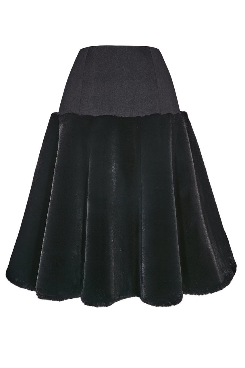 【デイジーリン/DAISY LIN】のSkirt “Love Fur Rich Flare” 人気、トレンドファッション・服の通販 founy(ファニー) ファッション Fashion レディースファッション Fashion for Women スカート Skirts ウォッシャブル Machine Washable 洗える Machine Washable サテン Satin, Glossy Fabric シルク Silk, 100% Silk 人気 Popular, Best Seller フェミニン Feminine, Girly フレア Flare, Flared リアル Real, Realistic 冬 Winter / This Winter 再入荷 Restock / Back in Stock エレガント 上品 Elegant other-1|ID: prp329100004757753 ipo3291000000035386569