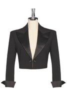 【デイジーリン/DAISY LIN】のWashable Tuxedo Jacket 人気、トレンドファッション・服の通販 founy(ファニー) ファッション Fashion レディースファッション Fashion for Women アウター Coat / Outerwear Collection レディースジャケット・軽アウター Jackets ウォッシャブル Machine Washable カッティング Cutting Detail サテン Satin, Glossy Fabric ジャケット Jacket, Outerwear ストレッチ Stretch, Stretchy Fabric ラグジュアリー Luxury, Elegant エレガント 上品 Elegant 再入荷 Restock / Back in Stock 洗える Machine Washable |ID:prp329100004757756