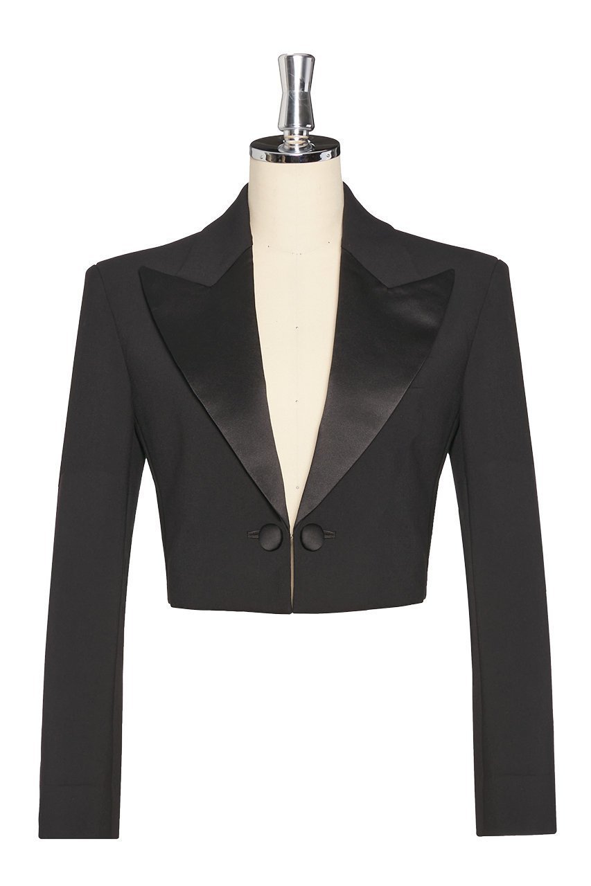 【デイジーリン/DAISY LIN】のWashable Tuxedo Jacket 人気、トレンドファッション・服の通販 founy(ファニー) 　ファッション　Fashion　レディースファッション　Fashion for Women　アウター　Coat / Outerwear Collection　レディースジャケット・軽アウター　Jackets　ウォッシャブル　Machine Washable　カッティング　Cutting Detail　サテン　Satin, Glossy Fabric　ジャケット　Jacket, Outerwear　ストレッチ　Stretch, Stretchy Fabric　ラグジュアリー　Luxury, Elegant　エレガント 上品　Elegant　新作・新入荷　New Arrivals / New In　洗える　Machine Washable　other-2|ID: prp329100004757756 ipo3291000000034420187