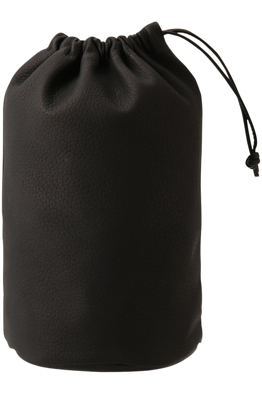 【アエタ/Aeta】のDouble Faced CYLINDER DRAWSTRING POUCH インテリア・キッズ・メンズ・レディースファッション・服の通販 founy(ファニー) 　ファッション　Fashion　レディースファッション　Fashion for Women　ユニセックス　Unisex, Genderless　なめらか　Smooth, Silky Texture　フォルム　Silhouette, Form　ポーチ　Pouch, Small Case　巾着　Drawstring Bag, Kinchaku　旅行　Travel　ブラック|ID: prp329100004757757 ipo3291000000035501263