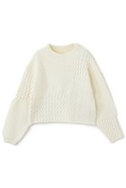 【エストラータ/STRATA】のパターンミックスニット 人気、トレンドファッション・服の通販 founy(ファニー) ファッション Fashion レディースファッション Fashion for Women トップス・カットソー Cut & Sew Tops ニット Knit Tops & Sweaters カジュアルプルオーバー・ニットトップス Pullovers & Knit Tops / Casual Pullovers おすすめ Recommended / Our Picks インナー Innerwear ウォーム Warm Fabric シンプル Simple, Minimal デニム Denim, Jeans Material バランス Balance, Style Balance パッチワーク Patchwork, Mixed Fabric ボトム Bottoms, Lower Wear ボトルネック Bottle Neck, Mock Neck 新作・新入荷 New Arrivals / New In thumbnail アイボリー|ID: prp329100004757758 ipo3291000000034420207