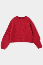 【エストラータ/STRATA】のパターンミックスニット 人気、トレンドファッション・服の通販 founy(ファニー) ファッション Fashion レディースファッション Fashion for Women トップス・カットソー Cut & Sew Tops ニット Knit Tops & Sweaters カジュアルプルオーバー・ニットトップス Pullovers & Knit Tops / Casual Pullovers おすすめ Recommended / Our Picks インナー Innerwear ウォーム Warm Fabric シンプル Simple, Minimal デニム Denim, Jeans Material バランス Balance, Style Balance パッチワーク Patchwork, Mixed Fabric ボトム Bottoms, Lower Wear ボトルネック Bottle Neck, Mock Neck 新作・新入荷 New Arrivals / New In thumbnail レッド|ID: prp329100004757758 ipo3291000000034420209